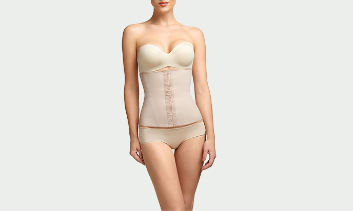 Squeem - Perfectly Curvy, Women's Firm Control Strapless Waist Cincher for weight loss