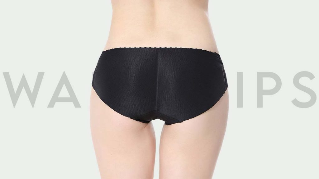 Everbellus Women's Padded Seamless Butt Hip Enhancer Panties