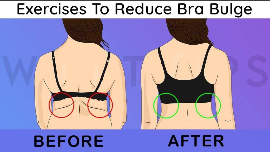 what causes bra bulge, how to reduce bra bulge