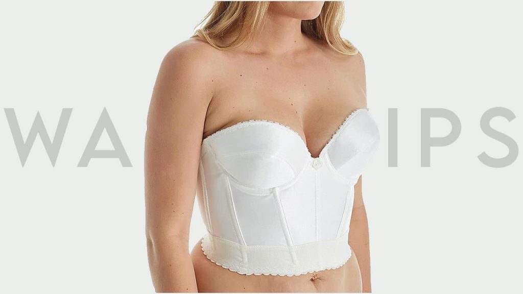 Carnival Women's Plus Size Plunge - longline strapless bra for plus size